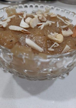 A picture of Semolina halwa.