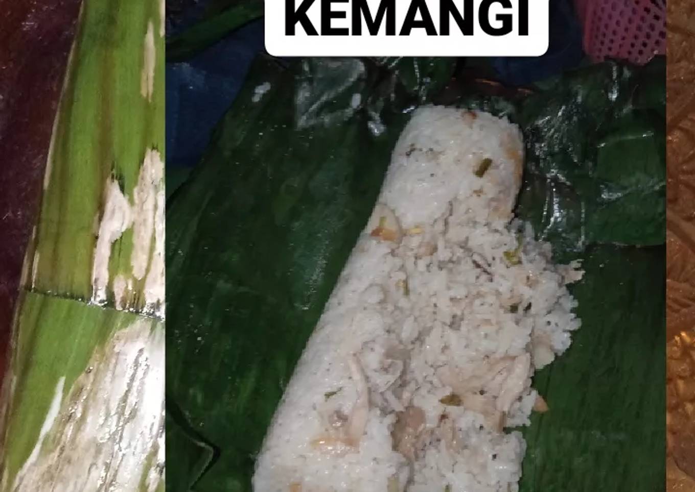 Nasi bakar ayam kemangi
