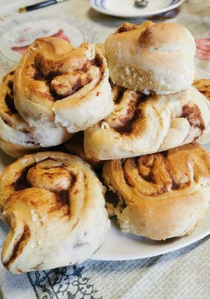Une photo de Roulés à la cannelle