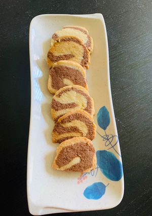 A picture of Marble Cookies or biscuits.