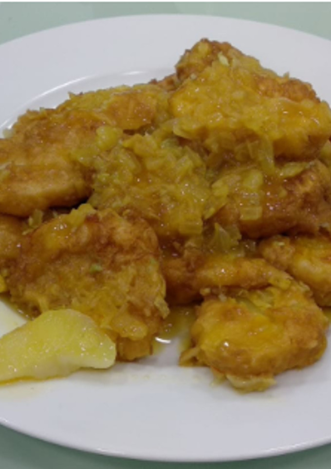 Una foto de Suquet de pescado
