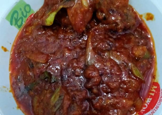 Langkah Mudah untuk Membuat Ayam saus kecap pedas Anti Gagal