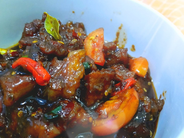 Resep Daging Sapi Oseng Mercon Gampang