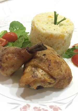 Una foto de Pollo al limón & Especias #lacocinadegiri