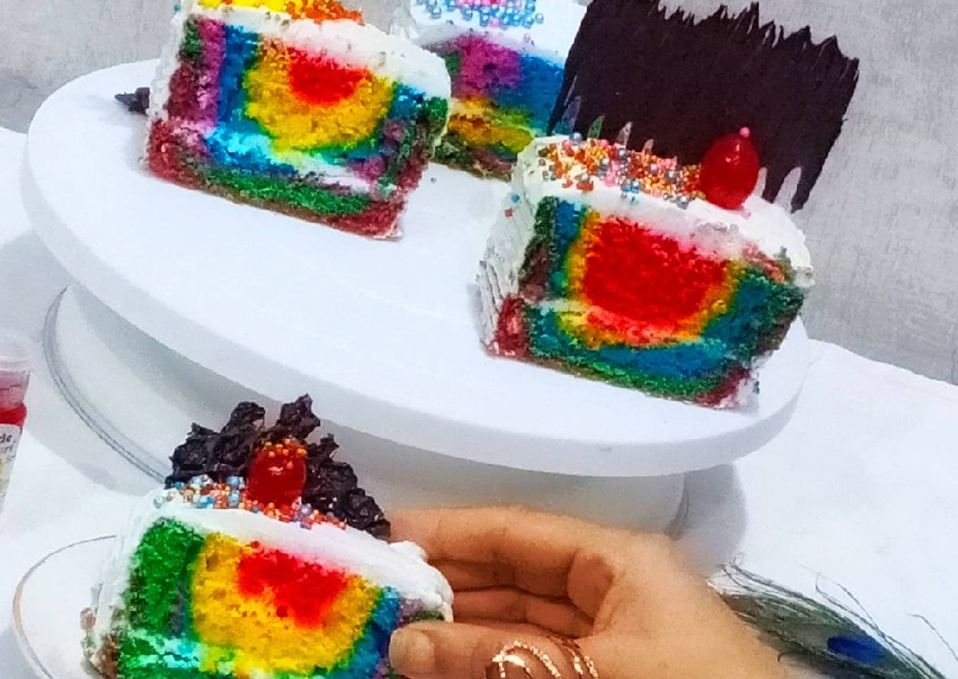 Rainbow Pastry