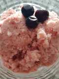 Helado de yogurt griego y frutas🍓🍌