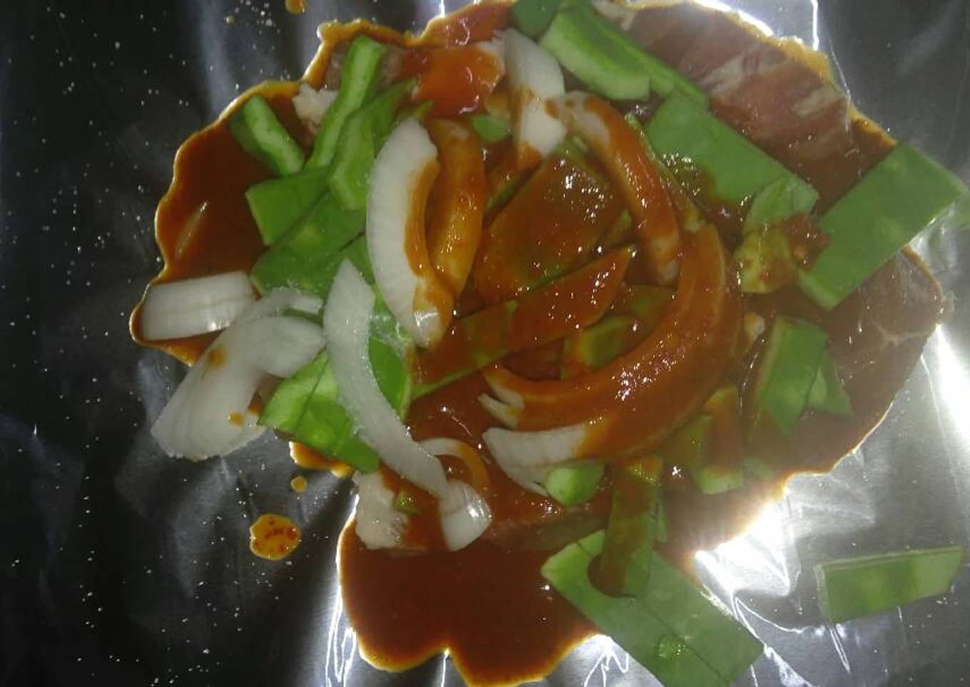 Mixiote de cerdo c/ nopales en adobo