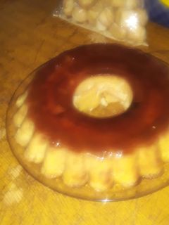 Una foto de Budín de pan fácil