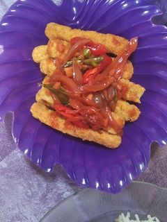 Foto resep Nugget Ayam Saus Asam Manis
