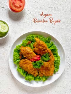 Foto resep Ayam Bumbu Rujak