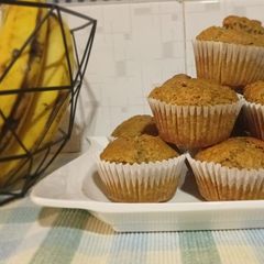 A picture of Vanilla-banana cuppies.