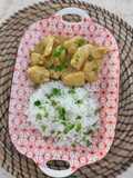 Pollo speziato al latte di cocco