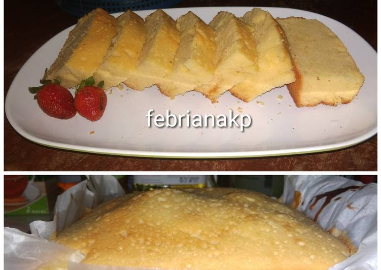 Resep Castella tradisional Japanese honey sponge cake (re-cook) Anti Gagal