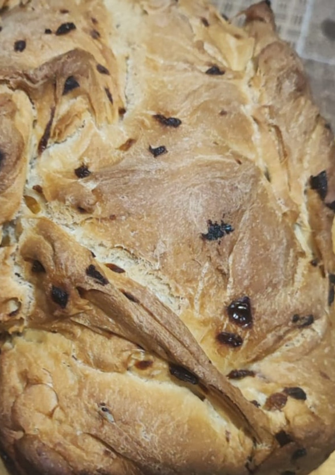 Una foto de Pan de cebolla panificadora Moulinex