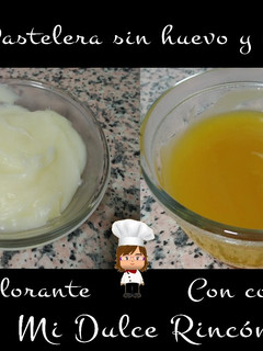 Una foto de Crema pastelera sin huevo y sin leche