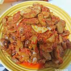 รูปของ Jengkol balado
