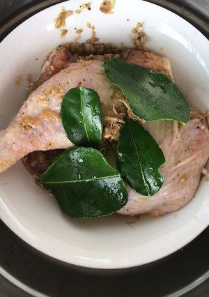 รูปของ นึ่งไก่สมุนไพรคีโต