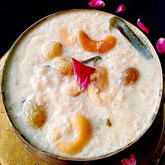 Haldi patra kheer A picture of Haldi patra kheer.