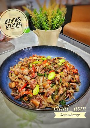 Foto resep Cumi Asin Kecombrang