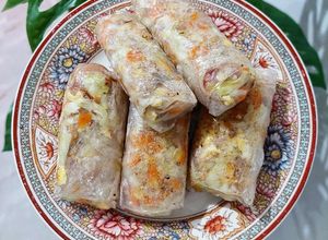 Foto resep Rice Paper Vegetables Rolls