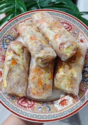 Foto resep Rice Paper Vegetables Rolls