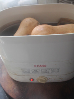 Una foto de Calabazas y patatas cocidas