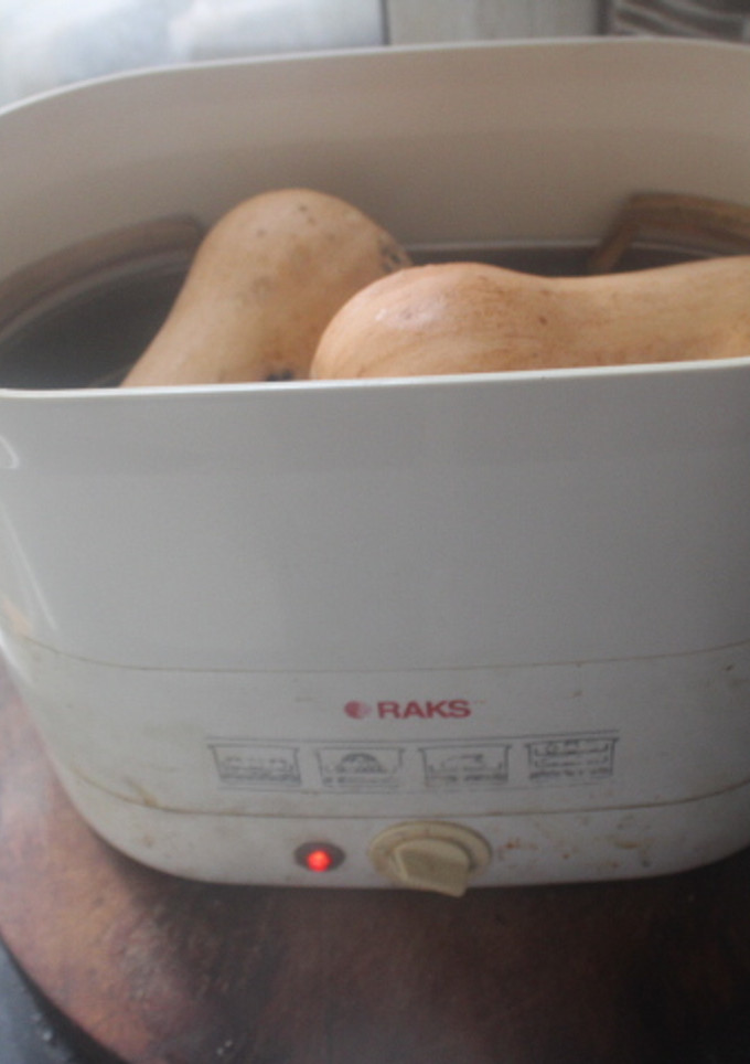 Una foto de Calabazas y patatas cocidas