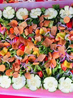 A picture of Fatoush Salad.