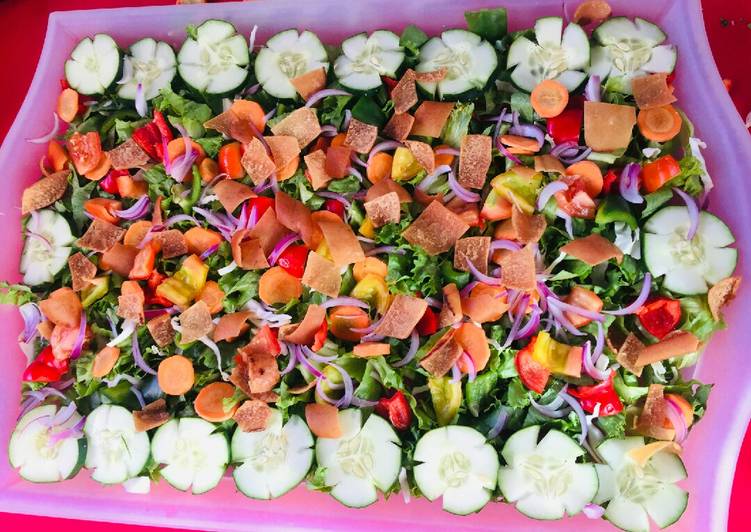 Recipe of Quick Fatoush Salad