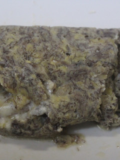 Una foto de Enrollado de plátano, bacon y queso