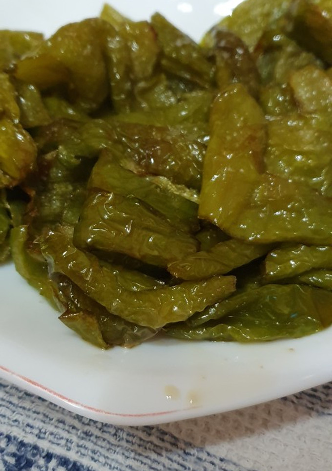 Una foto de Pimientos fritos