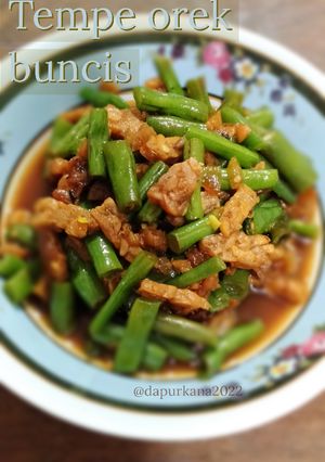 Foto resep Tempe orek buncis