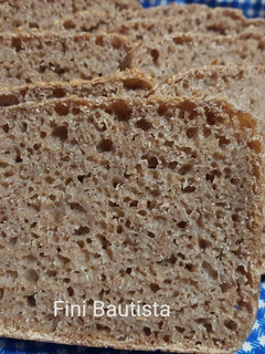 Una foto de Pan de molde integral 100%