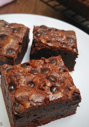 Foto resep Chewy brownies (#pr_browniesDCC)
