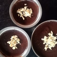 Creamy chocolate pudding A picture of Creamy chocolate pudding.