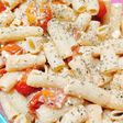Pasta con tomates cherry y queso feta (receta de Instagram)