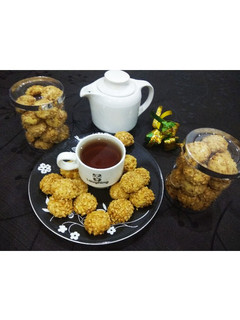 Foto resep Cookies Kacang Keju