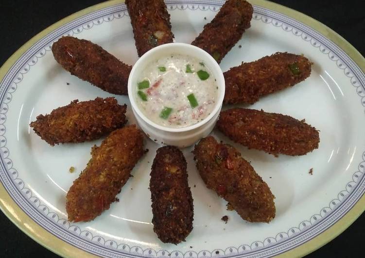 Recipe of Awsome Daliya Roll with Hungcurd dip | Easy Recipe For Kids