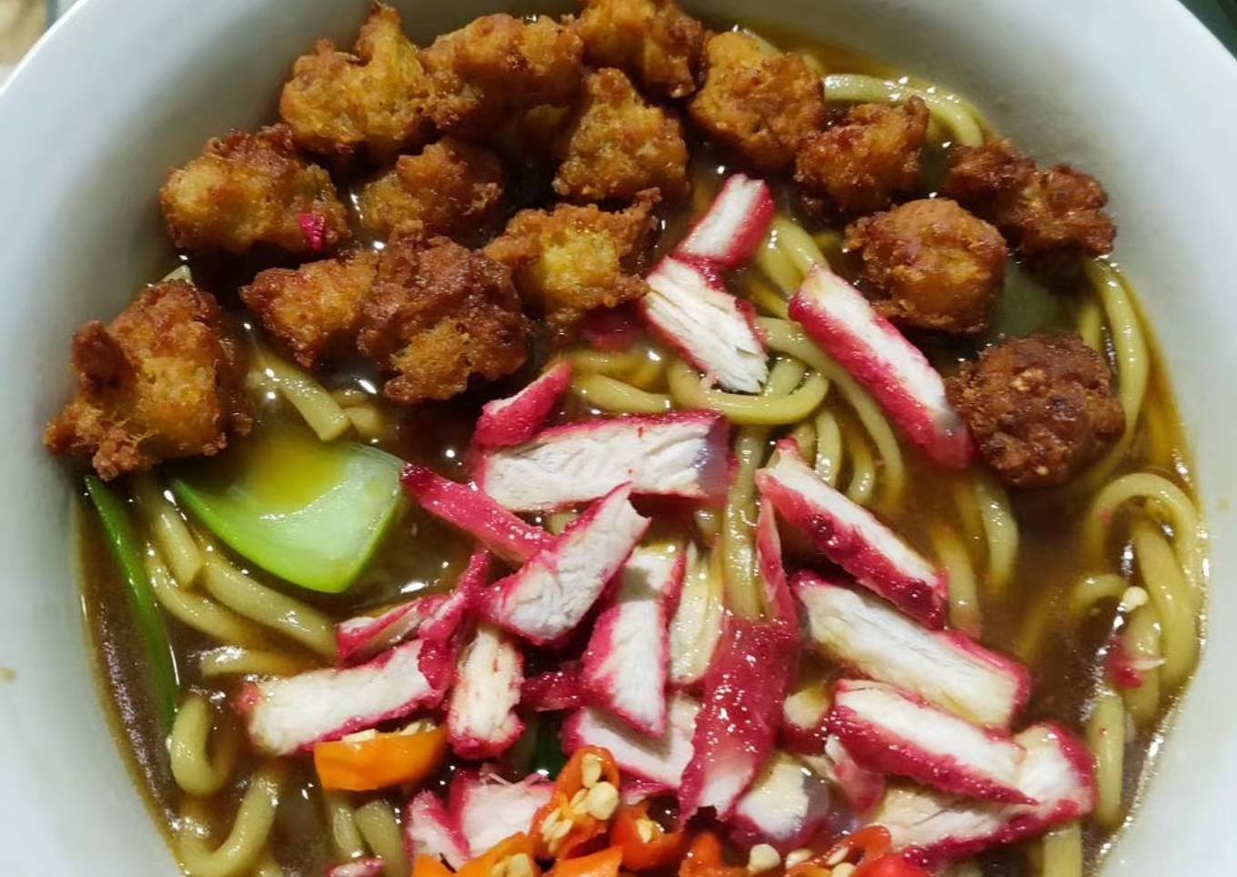 Hokkien lomie daging babi