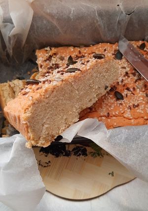 Φωτογραφία της συνταγής Ψωμί από φακές (vegan)