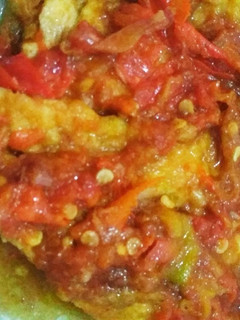 Foto resep Telur dadar penyet sambal