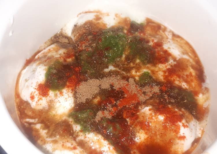 Recipe of Any-night-of-the-week Leftover rice dahi vada