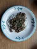 Encebollado de hígado de ternera