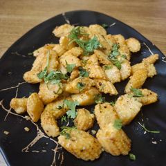 A picture of Baby corn stir fry.