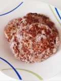 #630 beef patty simple lauk darurat
