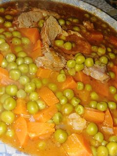 صورة لوصفة بسلة (بازيلا) باللحمة 💚