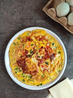 Foto resep Telur Dadar Keju