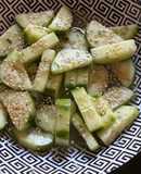 Ensalada de Pepino Estilo Japonés (Fase 2) Fase 2 sin el sésamo