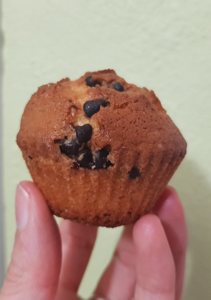 Una foto de Muffins con chispas de chocolate