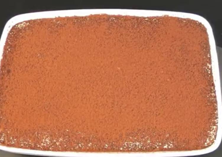 Tiramisú súper fácil y rico